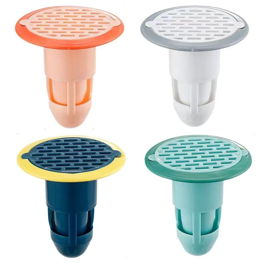 4 Pack Sewer Insect Proof Silicone Anti Odor Floor Drain Core