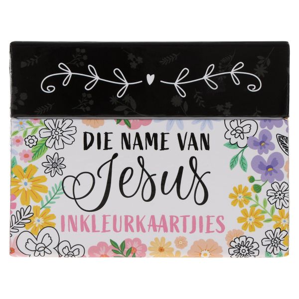Coloring Boxed Cards - Die Name van Jesus