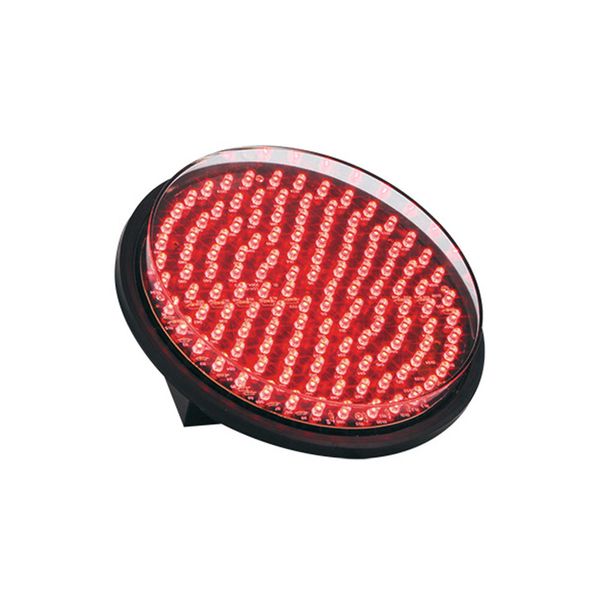 ACDC - Red 8W LED Traffic Light 230VAC Transparent Lens