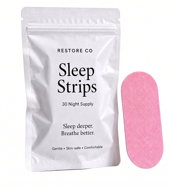Restore Co Sleep Strips - Gentle Mouth Tape - 30 Night Supply