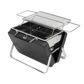 LMA 28x20x22cm Portable Folding Charcoal Braai Grill and Carry Case FX ...