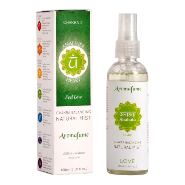 Aromafume Heart Chakra: Anahata Love-Inducing Incense Smudge Spray 100ml