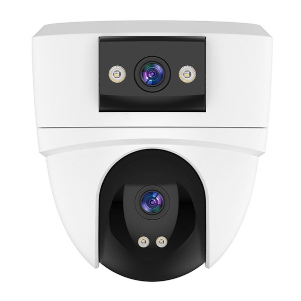 WiFi HD Camera With Dual lenses For 360-Degree All-Around Coverage.