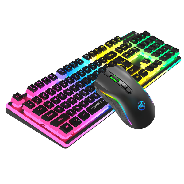 L96 wireless mouse and keyboard set 104 keys RGB backlight