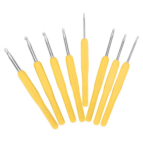 Soft Handle Crochet Hooks Set for Handicraft Lovers