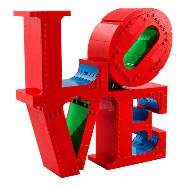 LEGO 31214 Art LOVE Sculpture Model Building Set (Parallel Import)