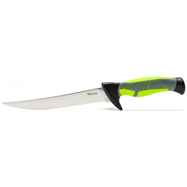 Mustad Fishing 7" Fillet Knife - Green MT098