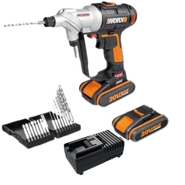 Worx Switchdriver 20V Li Ion 2.0Ah Kit Shop Today. Get it