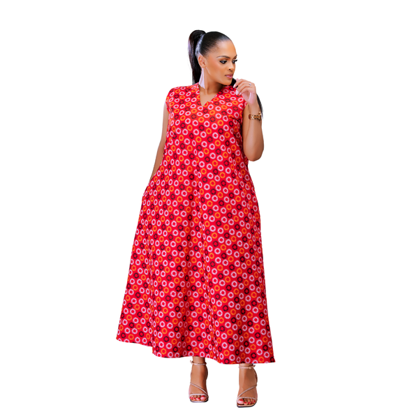 Wansati Cora Sleeveless Maxi Dress