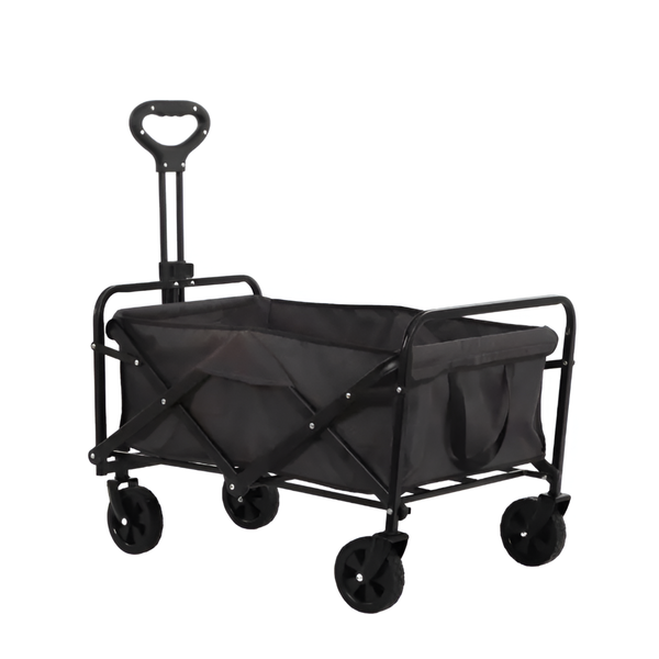 71 x 46 x 48cm Foldable Outdoor Camping Trolley, Adjustable Handle