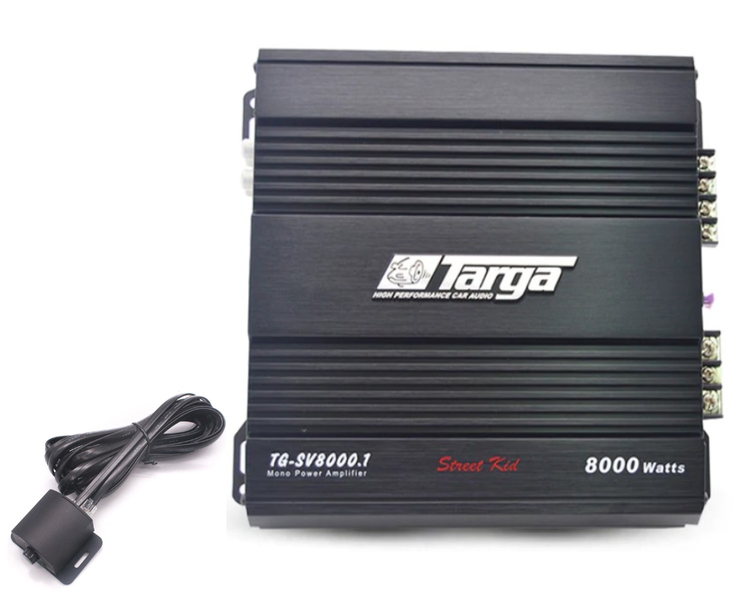 Targa Street Villain Monoblock Amplifier (8000W) 2ohm TG-SV8000.1D