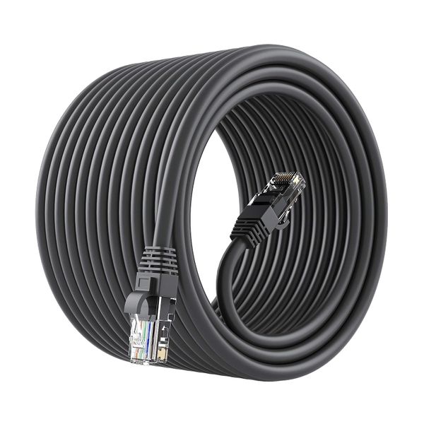 50m Cat6 High Speed 1000Mbps Internet Cable RJ45 Shielded Network LAN