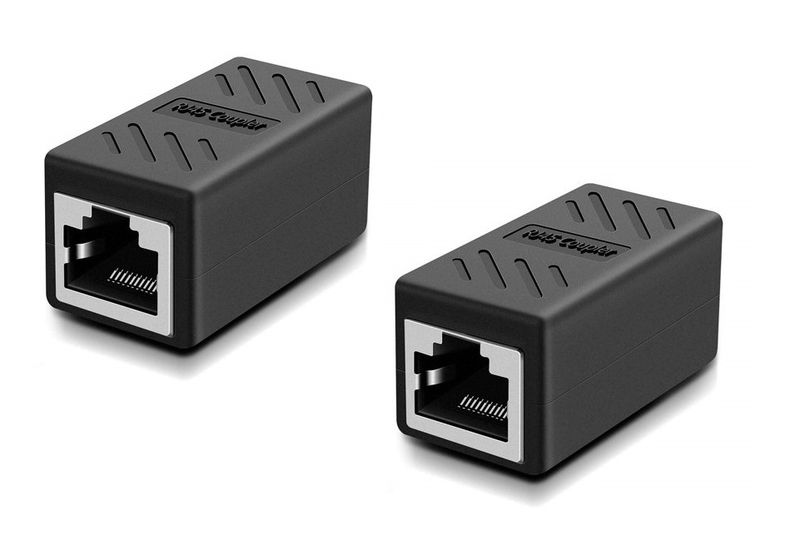 S&amp;i Network Cable Extender Male to Male - Pack of 2