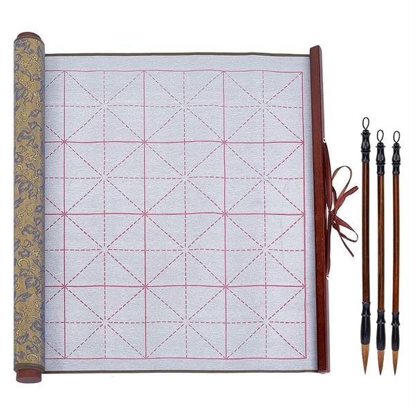 Reusable Water Writing Magic Cloth Inkless Chinese Calligraphy Set 2