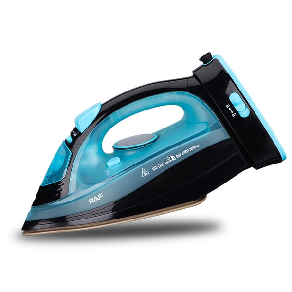 Steam Iron 2000W Dry Iron Ceramic Non-Stick Bottom Plate-RAF.1210B-black