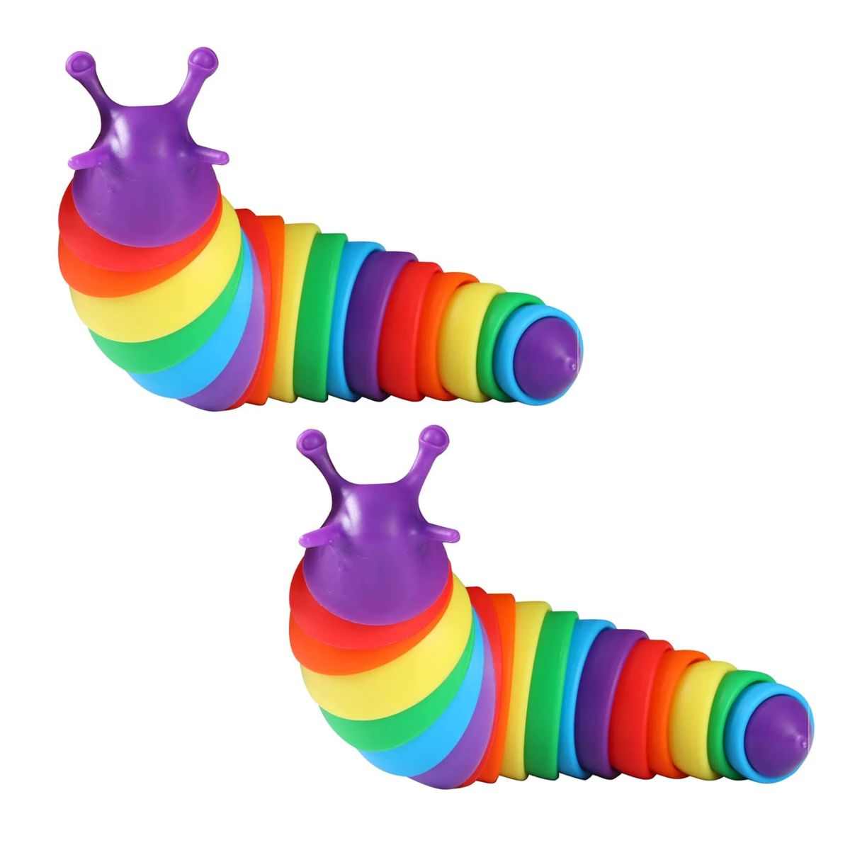 Sensory Fidget Rainbow Slug - Set of 2 | Shop Today. Get it Tomorrow ...