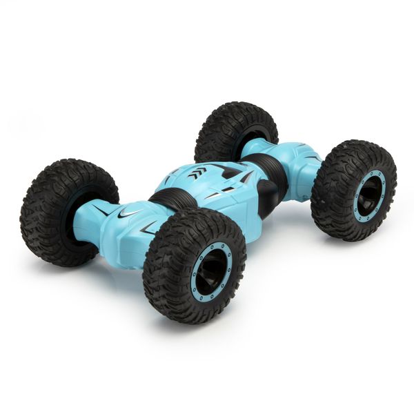 RC Leading R/C 2.4GHz 4WD Extreme Stunt X Car (30cm long) - Blue