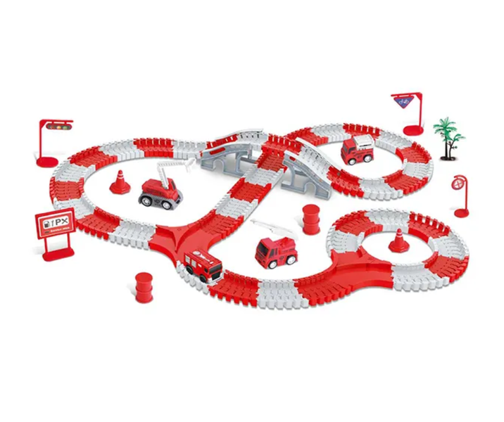 253 Piece Fire Truck Rescue Vehicle