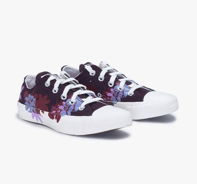 Converse CTAS OX - Ladies - Black Cherry/Violet Shock