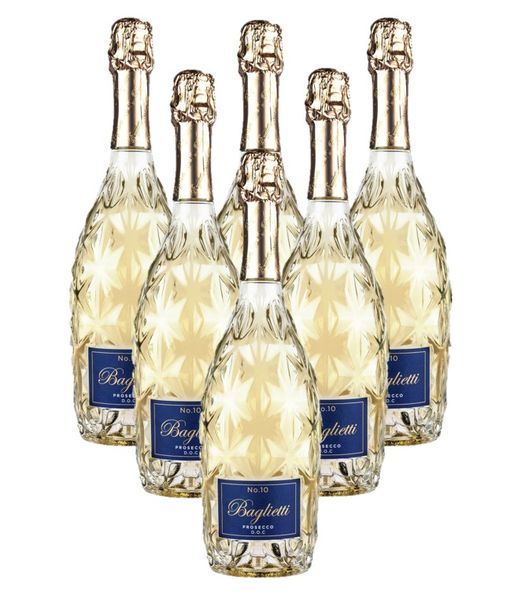 Baglietti Prosecco No.10 D.O.C. Sparkling wine - Extra Dry - 6 x 750ml