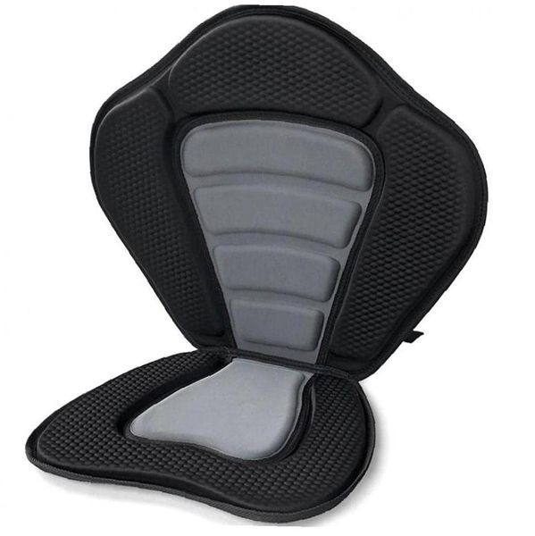Universal Kayak Seat Cushion Boat Seat Padded with 4 Adjustable Straps