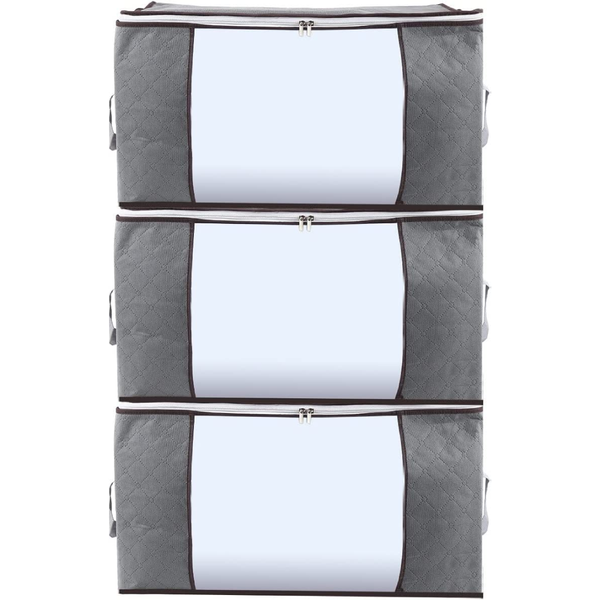 Blanket Storage Bags Set of 3 Large