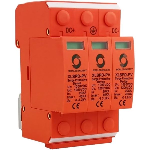 Surge Protector Arrester Protective Device Solar Lightning Protection