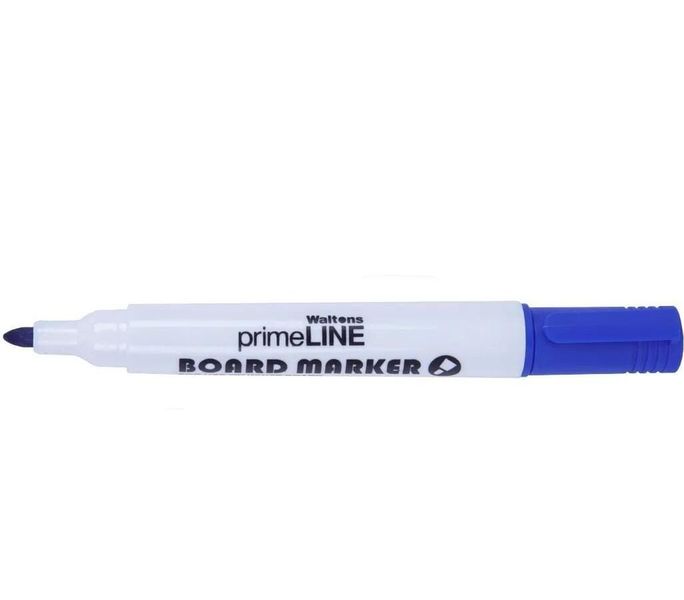 Waltons Primeline Whiteboard Bullet Point Marker (Blue) x 6