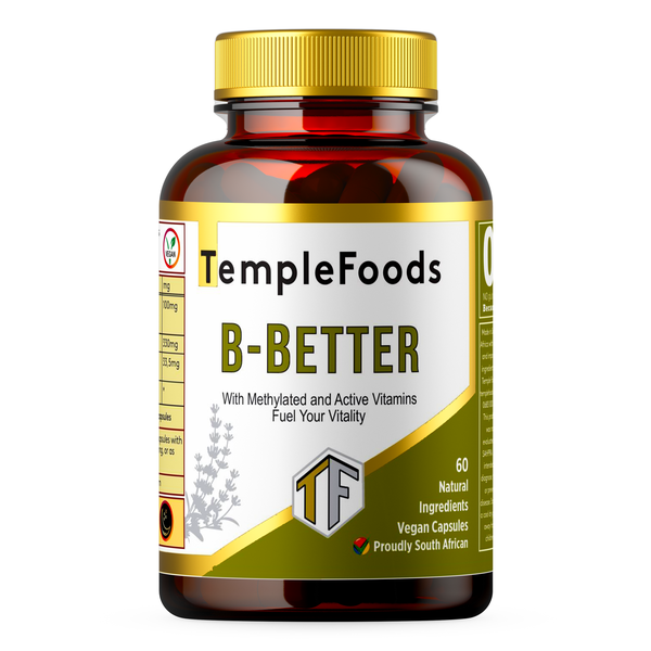 Temple Foods B-Better with Methylated &amp; Active Vitamins