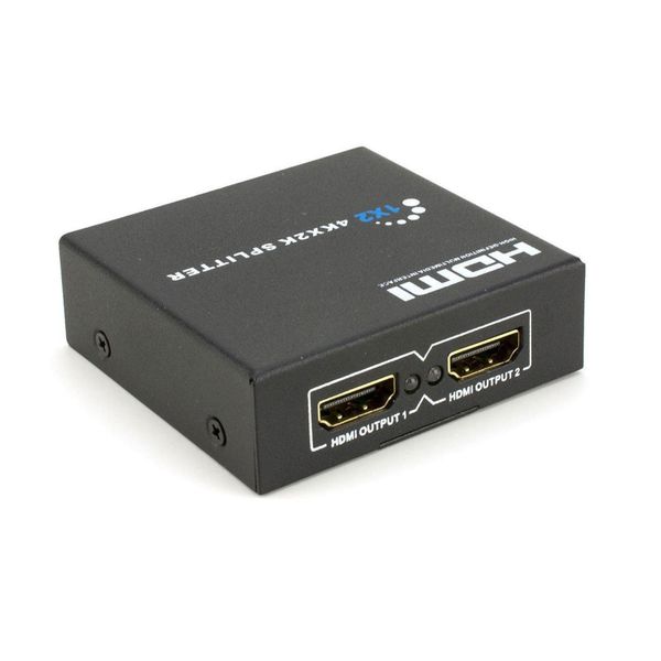 HDMI Splitter 1 In 2 Out - 4K x 2K Ultra HD, 3D &amp; Full HD 1080p Adapter
