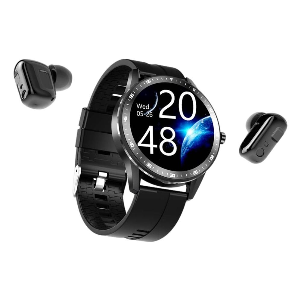 Ergonomic X6 Smart Watch With BuiltIn Wireless Earphones Black Buy