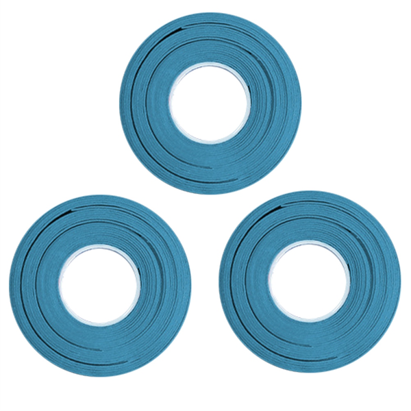 Badminton Racket 7C Flat Rubber Soft and Shock-Absorbing Light Blue