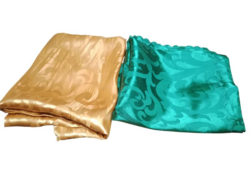 Rectangular tablecloth 2-piece mixed color