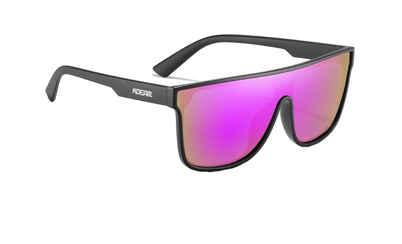 Kdeam 501 C3 Magenta Black Polarized Sunglasses