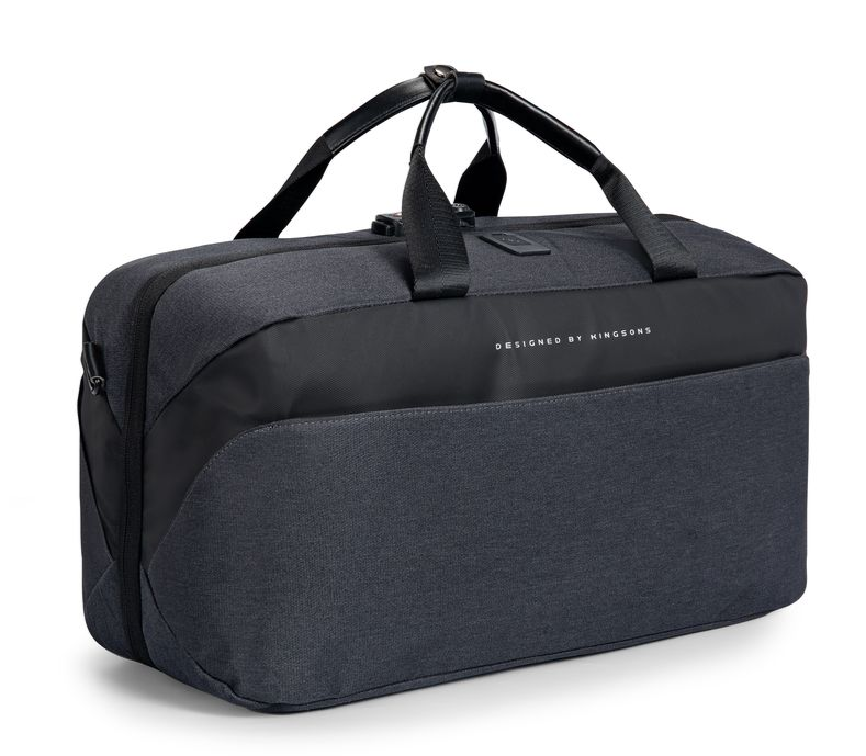 Kingsons 24L Overnight Duffle Bag - Grey