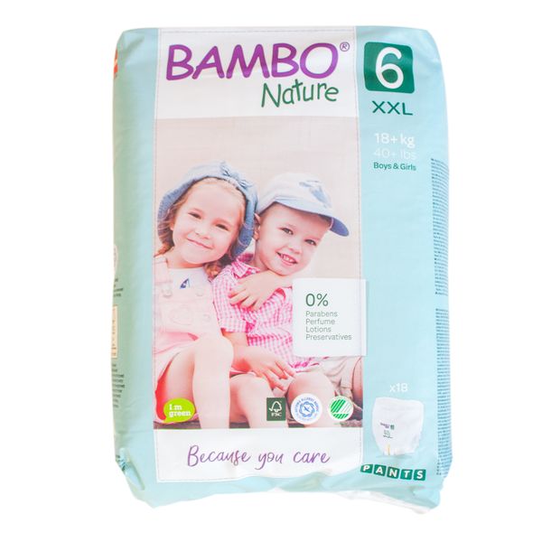 Bambo Nature Size 6 Training Pants 18kg Plus