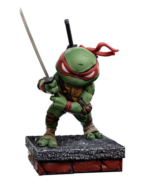 TMNT Leonardo V.2 Red Masks Version Minico PX PVC Statue