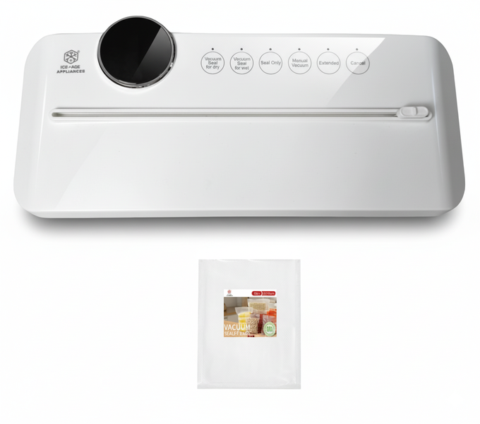 ICEAGE 80kpa 180W Vacuum Sealer Machine with 50Pcs Seal Bags