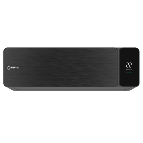 12000btu Alpha Inverter Condensor w/UVC Wifi Black Air Con Incl Piping Kit