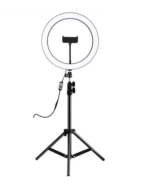 10" RGB Colour Ring Light with Tripod (MJ26)