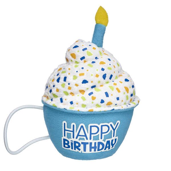 Build-A-Bear Blue Birthday Cupcake