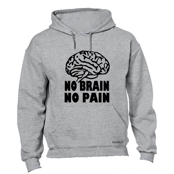 Mens - Hoodie - Grey image