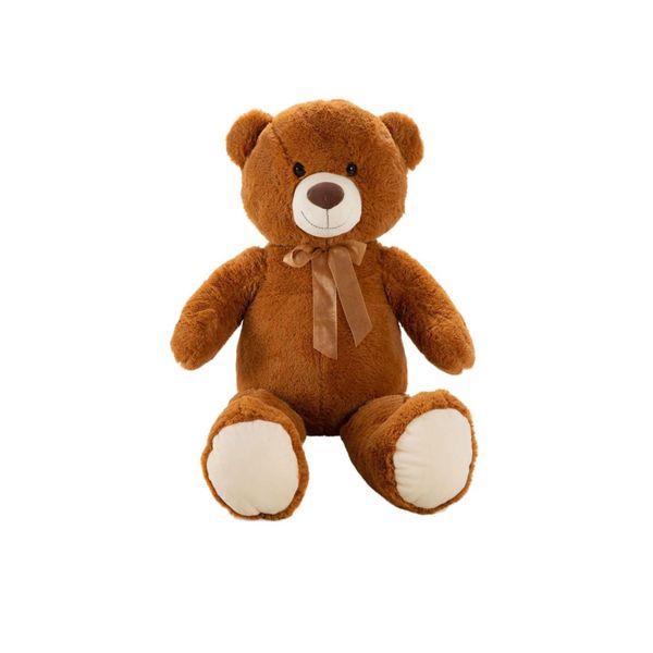 DIY Brown Giant Fur Teddy Bear 100 cm