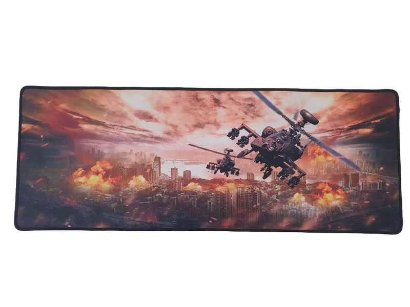 Gaming Mouse Pad Helicopter - UltraWide