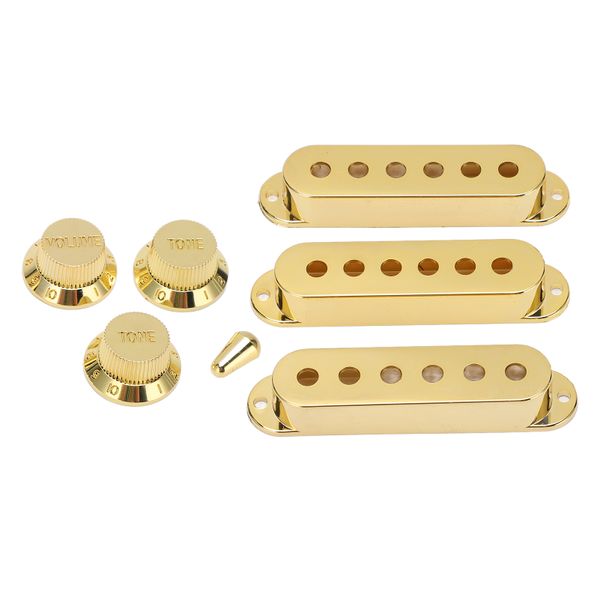 3pieces Gold 6-Hole Switch Tips
