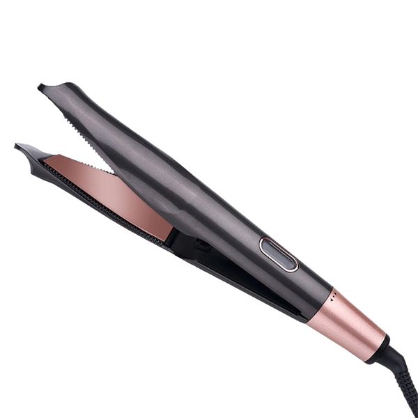 2 In 1 Professional Flat Ceramic Wand For Hair Straighter and Curlyer
