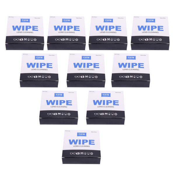 Lens Wipes Individually Wrapped Anti Fog - for Glasses/Camera Lens - 2 Pack