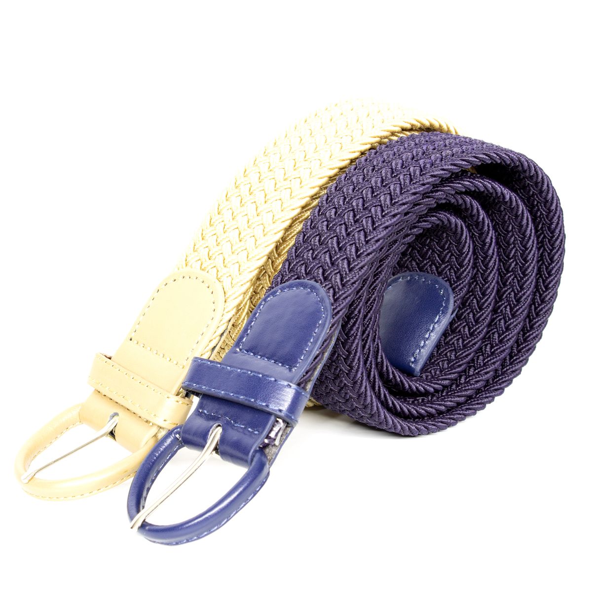 mens weave belt