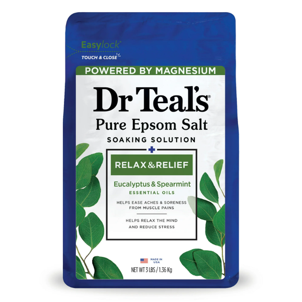 Dr Teals Epsom Salt 1.36kg- Eucalyptus