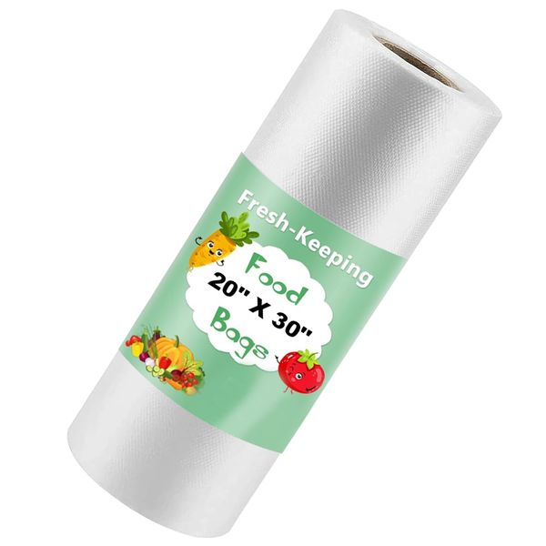 20" x 30" Disposable Fresh-Keeping Plastic Bags for Food, Fruit, Vegetable